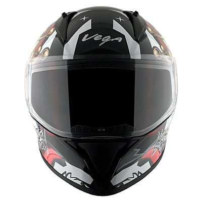 VEGA BOLT CROWN DULL BLACK RED M/V (L)