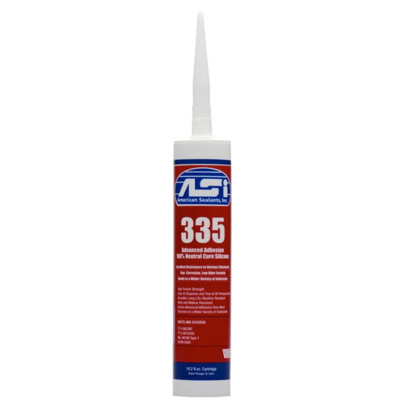 Neutral Cure Silicone - Black ASI Neutral Cure Silicone - Black ASI