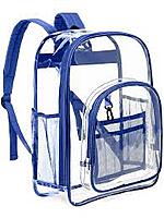 Blue Transparent Backpack Blue Transparent Backpack