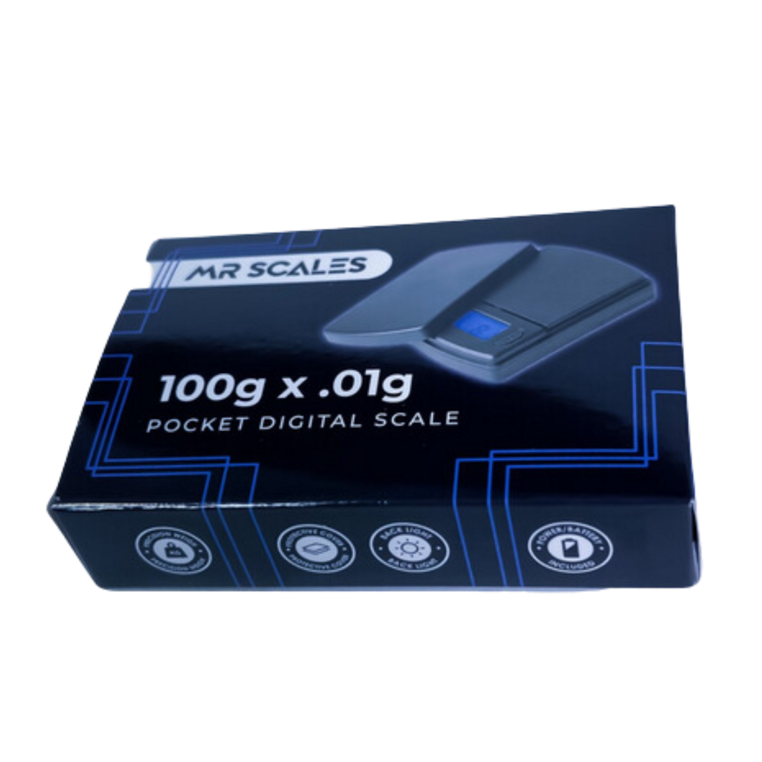 MR Scales Flip Top Mini Digital Scale 100g x .01g MR Scales Flip Top Mini Digital Scale 100g x .01g