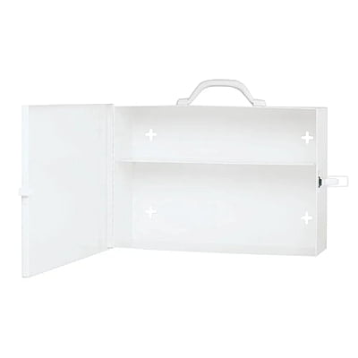 Boitier de trousse de premiers soins en métal - 38.7 cm x 26.8 cm x 11.7 cm ( 15-1/4'' x 10-9/16'' x 4-5/8'' )