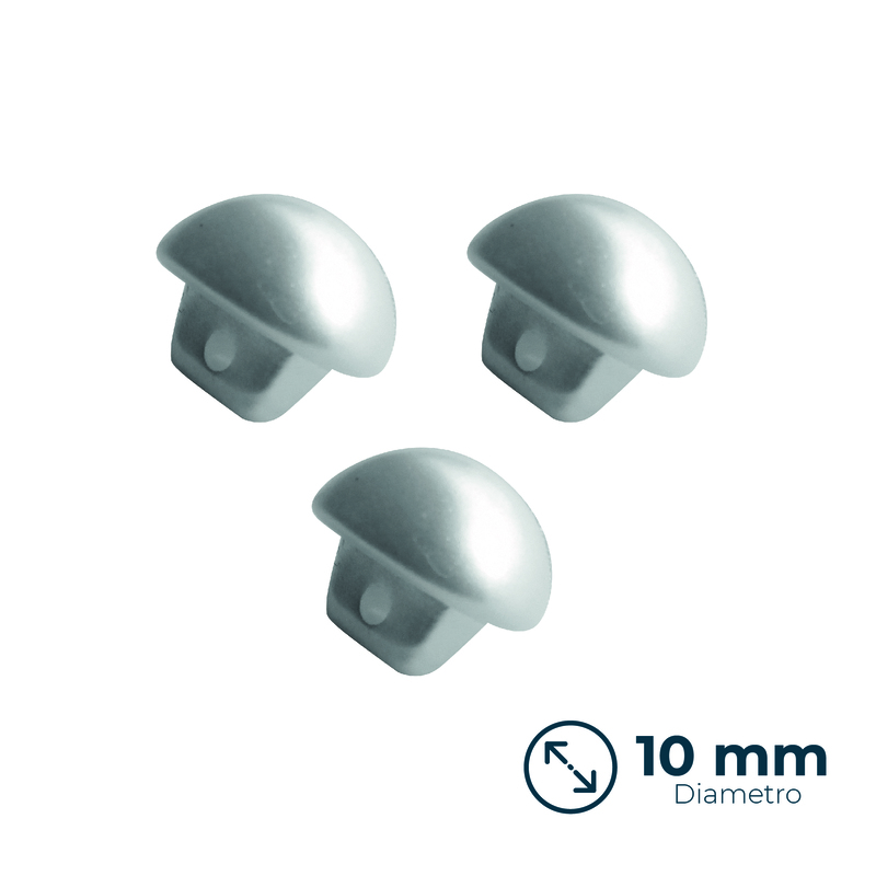 Boton Imitacion Perla Blanco #10Mm Paquete X 144 Unidades