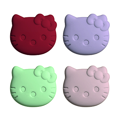 Boton Infantil Hello Kitty paquete x 50 unidades colores surtidos