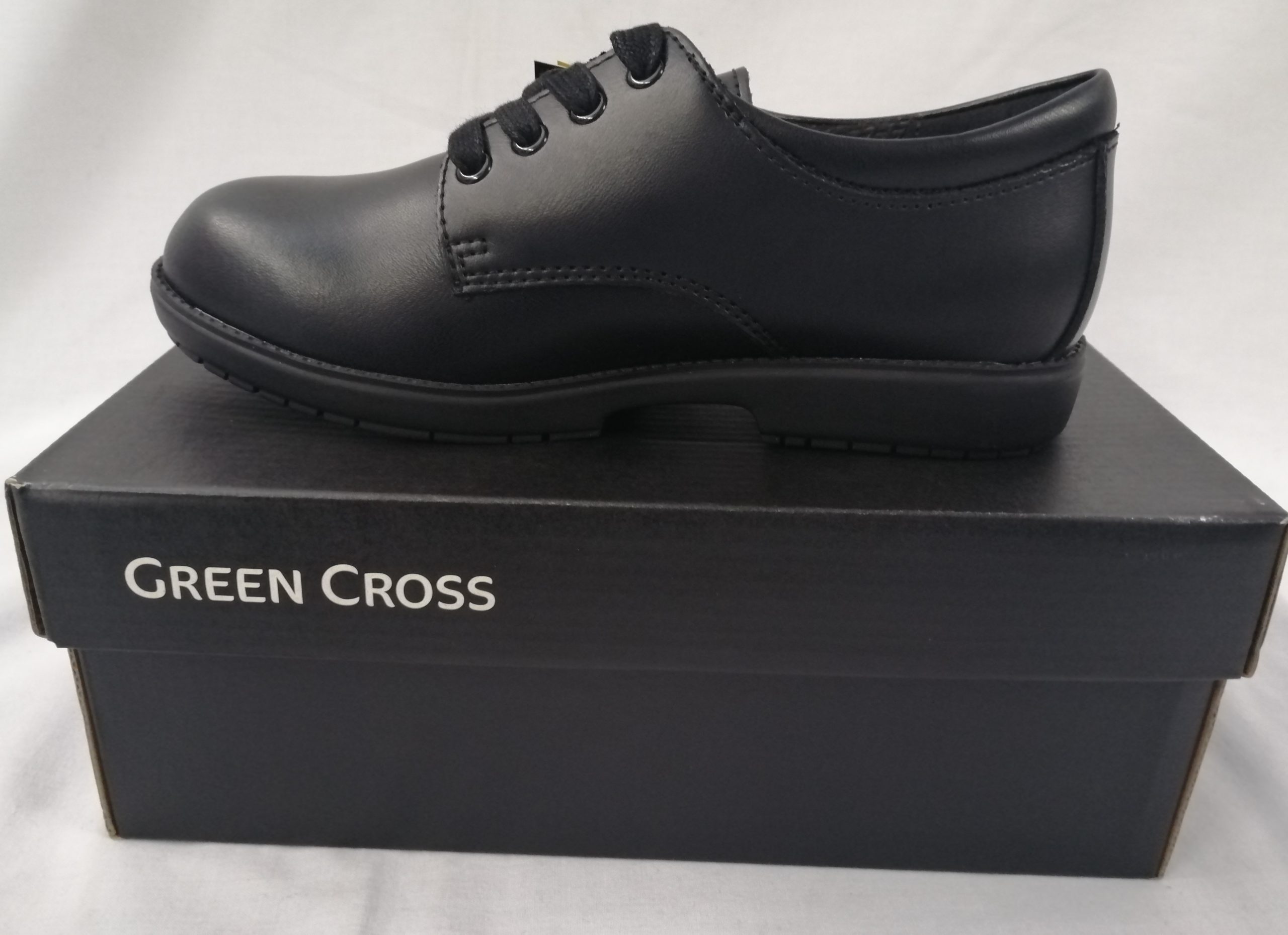 Boys' Lace-Up School Shoes 4170C / 4172C 27.75 / Black