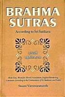 Brahma Sutras - According to Sri Sankara Brahma Sutras - According to Sri Sankara