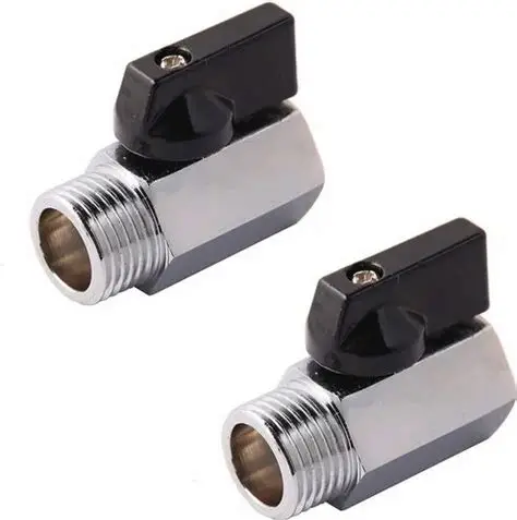 Brass mini ball valve mxf