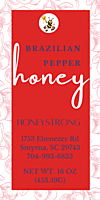 Brazilian Pepper Honey 1lb Brazilian Pepper Honey 1lb