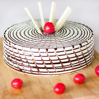 Butterscotch Delight Eggless Cake