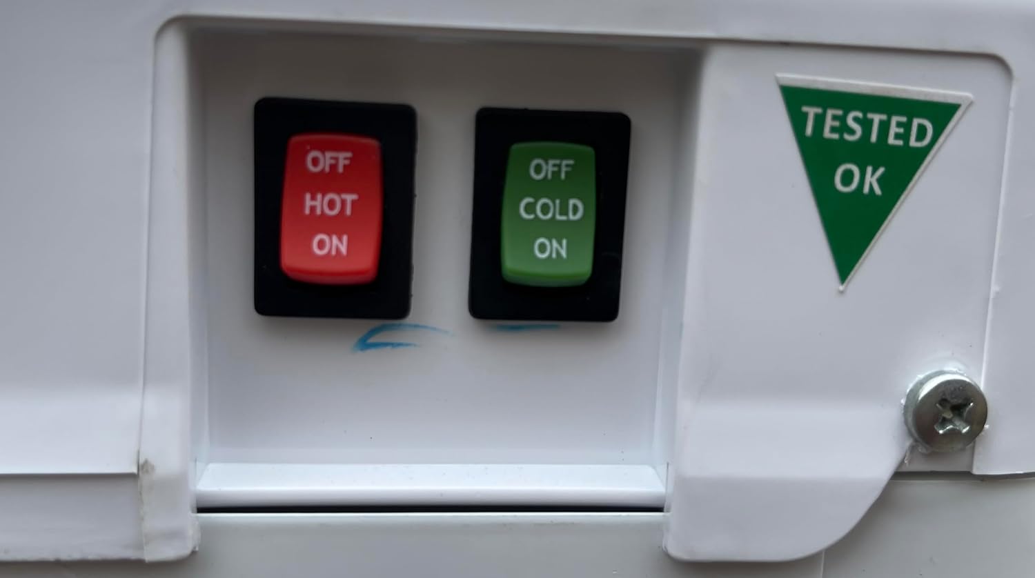 Child-Safe Water Dispenser with Cold and Hot ON/OFF switch