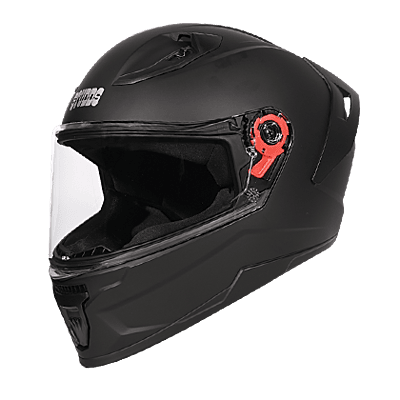 STUDDS RAIDER SUPER WITH SPOLIER BLACK C/V (M)