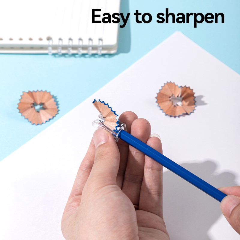 DELI C059 GRAPHITE HB PENCILS 10/PKT/ERASER/SHARPENER DELI C059 GRAPHITE HB PENCILS 10/PKT/ERASER/SHARPENER