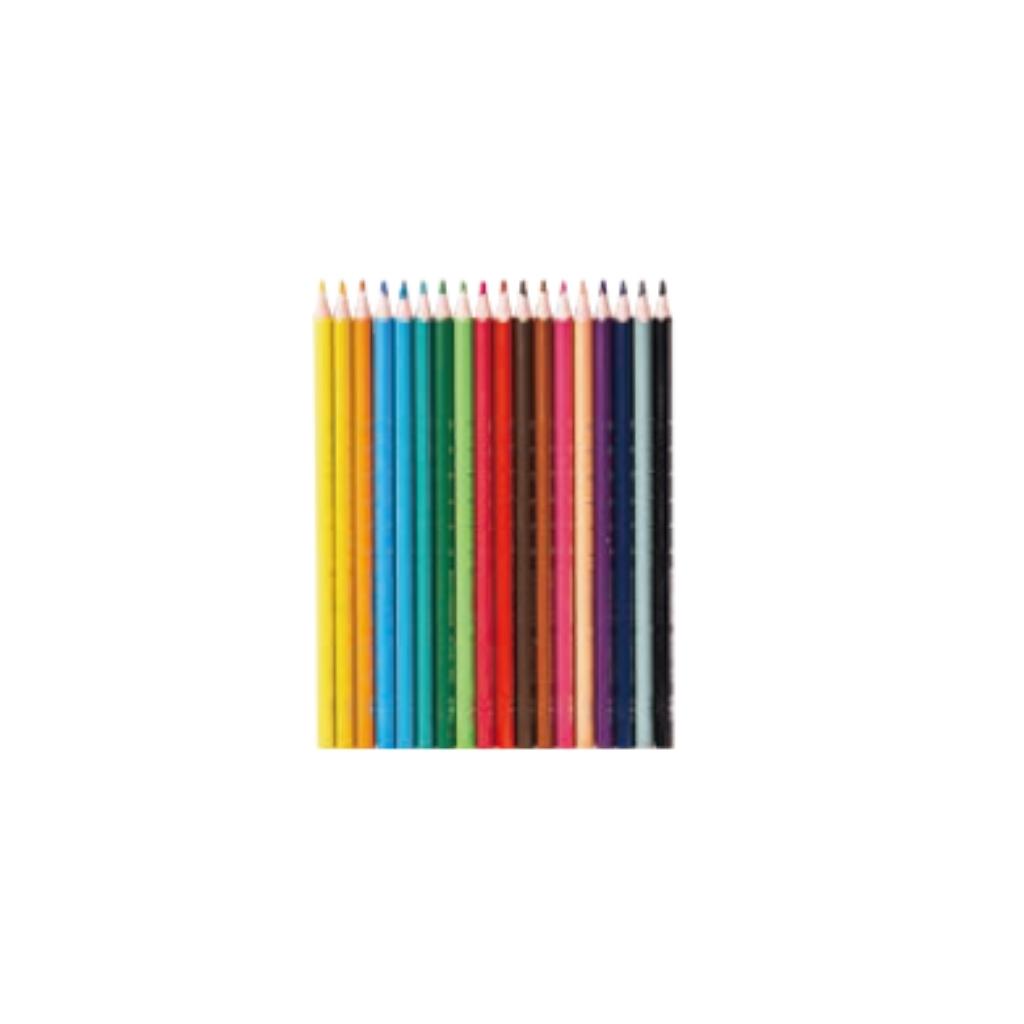 DELI C113-12 FULL-SIZE COLOR PENCILS 12/PKT