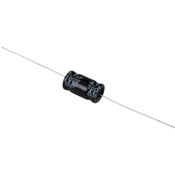 4.7uF 100V Electrolytic Non-Polarized Crossover Capacitor 4.7uF 100V Electrolytic Non-Polarized Crossover Capacitor