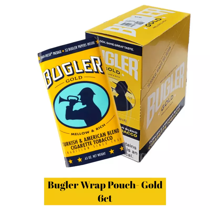 BUGLER POUCH 6CT GOLD BUGLER POUCH 6CT GOLD