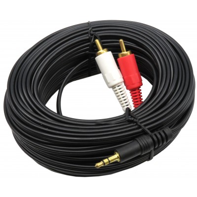 3.5mm to 2 RCA Plugs Cable (CA1075-25) 3.5mm to 2 RCA Plugs Cable (CA1075-25)