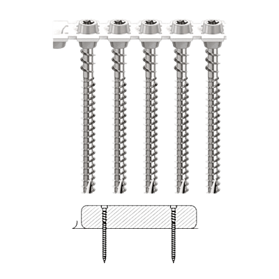 CAMO Collated Face Deck Screws for Composite