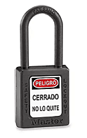 CANDADO DE LOTO ANTIESTATICO ROJO
