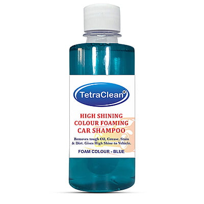 TetraClean Color Foam Car Shampoo for Machine Wash High Shining and Degreasing Color Foam Car Shampoo Removes Tough Oil, Stains, Dirt, Grease, Gives High Shine to Vehicles 500ml TetraClean Color Foam Car Shampoo for Machine Wash High Shining and Degreasing Color Foam Car Shampoo Removes Tough Oil, Stains, Dirt, Grease, Gives High Shine to Vehicles 500ml