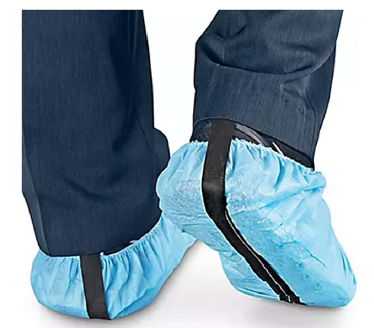 CUBRE ZAPATO ANTIESTATICO ESD AZUL C/150PARES