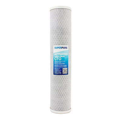 SUPERPURE 20 inch Big Blue Carbon Block Water Filter Replacement Cartridge SUPERPURE 20 inch Big Blue Carbon Block Water Filter Replacement Cartridge