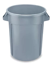CONTENEDOR BRUTE DE 32 GAL GRIS