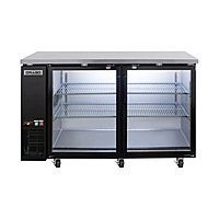 Refrigerador contrabarra 14.8 ft³ CBR-2PC-SS-01