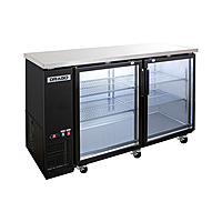 Refrigerador contrabarra 14.8 ft³ CBR-2PC-SS-01