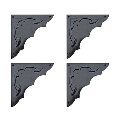 Fence & Gate Black Cast Aluminum Inserts Corners Fence & Gate Black Cast Aluminum Inserts Corners