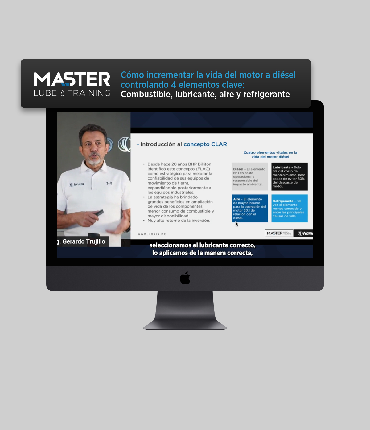 Master Lube Training: Cómo incrementar la vida del motor a diésel controlando 4 elementos clave: Combustible, lubricante, aire y refrigerante