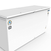Technician Installing the Blue Star CF3-300MPW Deep Freezer in a Restaurant Technician Installing the Blue Star CF3-300MPW Deep Freezer in a Restaurant