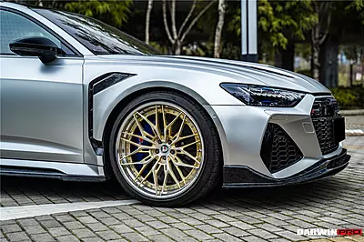Audi RS6 Avant C8 & RS7 Quattro BKSS Style Carbon Fiber Front Lip | Performance Aero Upgrade Audi RS6 Avant C8 & RS7 Quattro BKSS Style Carbon Fiber Front Lip | Performance Aero Upgrade