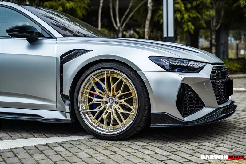 Audi RS6 Avant C8 & RS7 Quattro BKSS Style Carbon Fiber Front Lip | Performance Aero Upgrade Audi RS6 Avant C8 & RS7 Quattro BKSS Style Carbon Fiber Front Lip | Performance Aero Upgrade