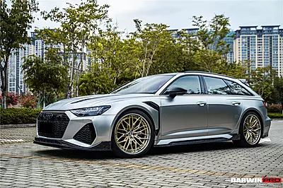 Audi RS6 Avant C8 & RS7 Quattro BKSS Style Carbon Fiber Front Lip | Performance Aero Upgrade Audi RS6 Avant C8 & RS7 Quattro BKSS Style Carbon Fiber Front Lip | Performance Aero Upgrade