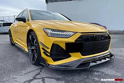 Audi RS6 C8 / RS7 Quattro IMP Performance Carbon Fiber Front Lip | Aggressive Aero Upgrade Audi RS6 C8 / RS7 Quattro IMP Performance Carbon Fiber Front Lip | Aggressive Aero Upgrade