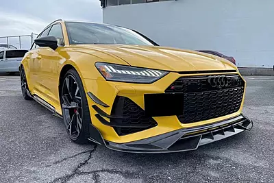 Audi RS6 C8 / RS7 Quattro IMP Performance Carbon Fiber Front Canards | Aero Styling Upgrade
