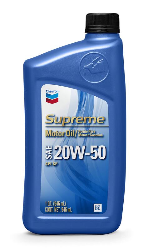 CHEVRON 20W50 SUPREME CHEVRON 20W50 SUPREME