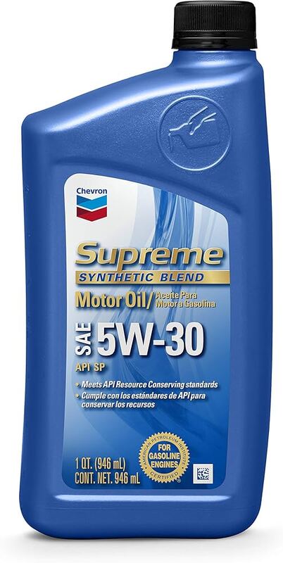 CHEVRON 5W30 SUPREME CHEVRON 5W30 SUPREME