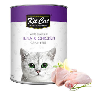 Kit Cat Tuna & Chicken 400G (Wet Food)