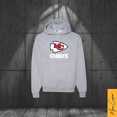 Hoodie gris - Chiefs Kansas City