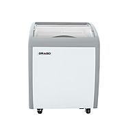 Congelador paletero curvo puerta de cristal 160 Litros