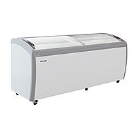 Congelador paletero curvo puerta de cristal 560 Litros