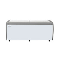 Congelador paletero curvo puerta de cristal 560 Litros
