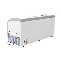 Congelador paletero curvo puerta de cristal 560 Litros