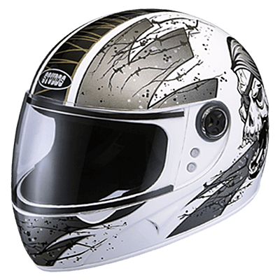 STUDDS CHROME SUPER D3 WHITE N4 GREY C/V (L)