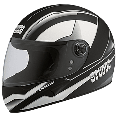 STUDDS CHROME DECOR D4 MATT BLACK N4 GREY L