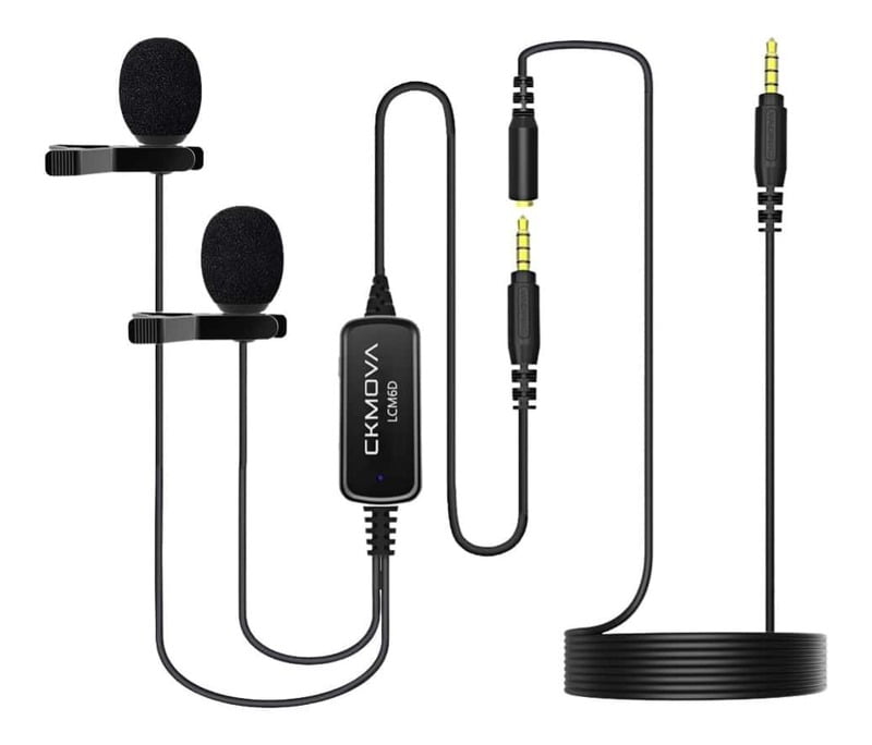CKMOVA LCM6D Lavalier microphone CKMOVA LCM6D Lavalier microphone
