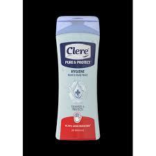 CLERE PURE&PROTECT BODY WASH 1X400ML