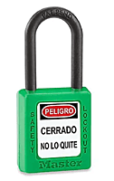 CANDADO DE LOTO ANTIESTATICO ROJO