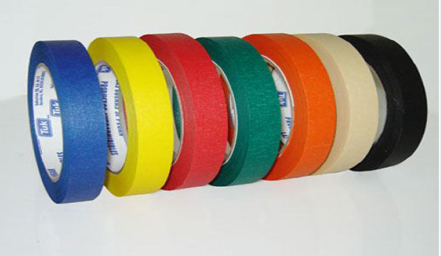 CINTA MASKING TAPE AMARILLO 1/2" X 50MTS