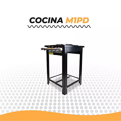 M1PD Cocina Maxi 1 quemador doble com pies